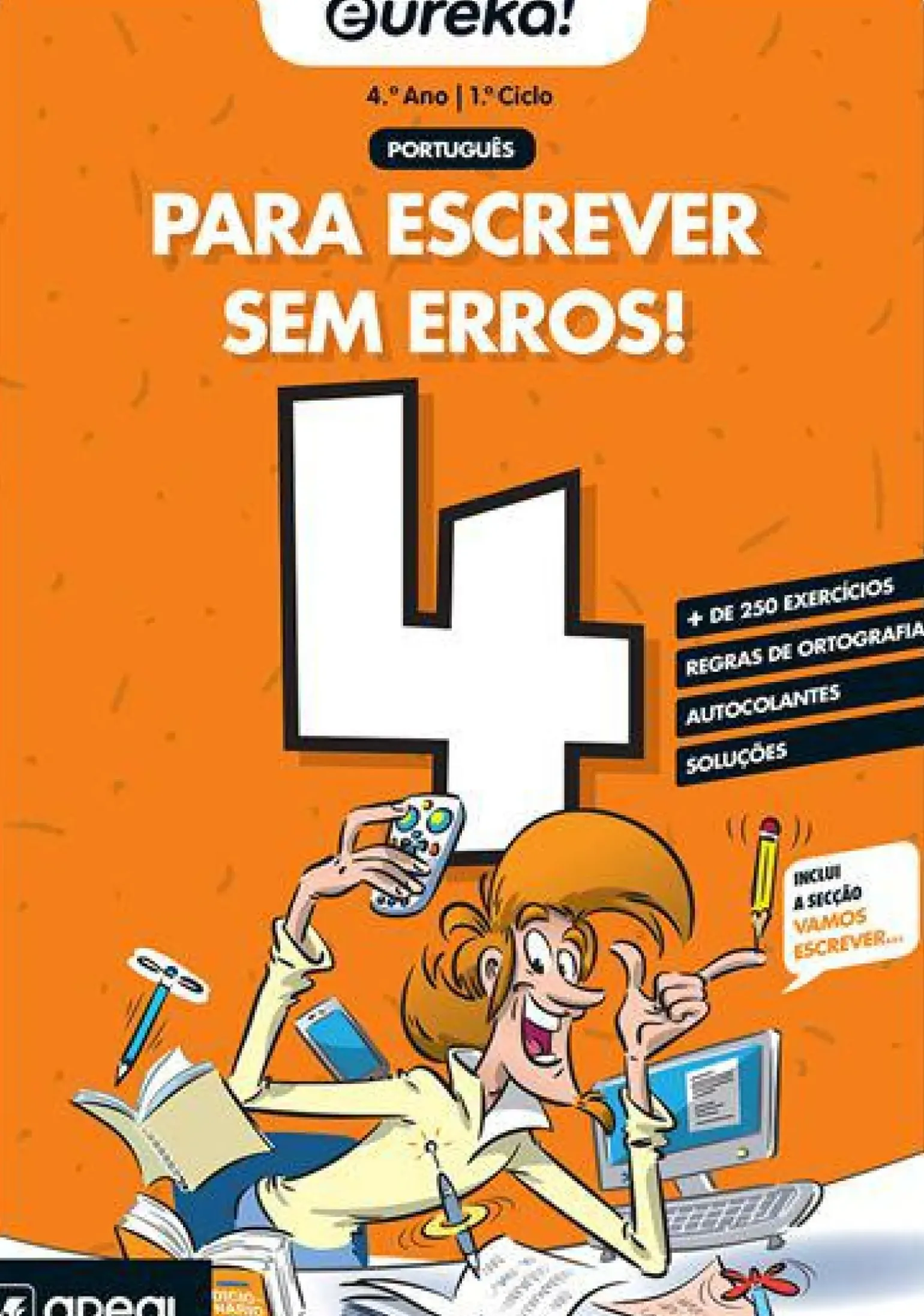 Eureka! para Escrever sem Erros 4 - 4.º Ano