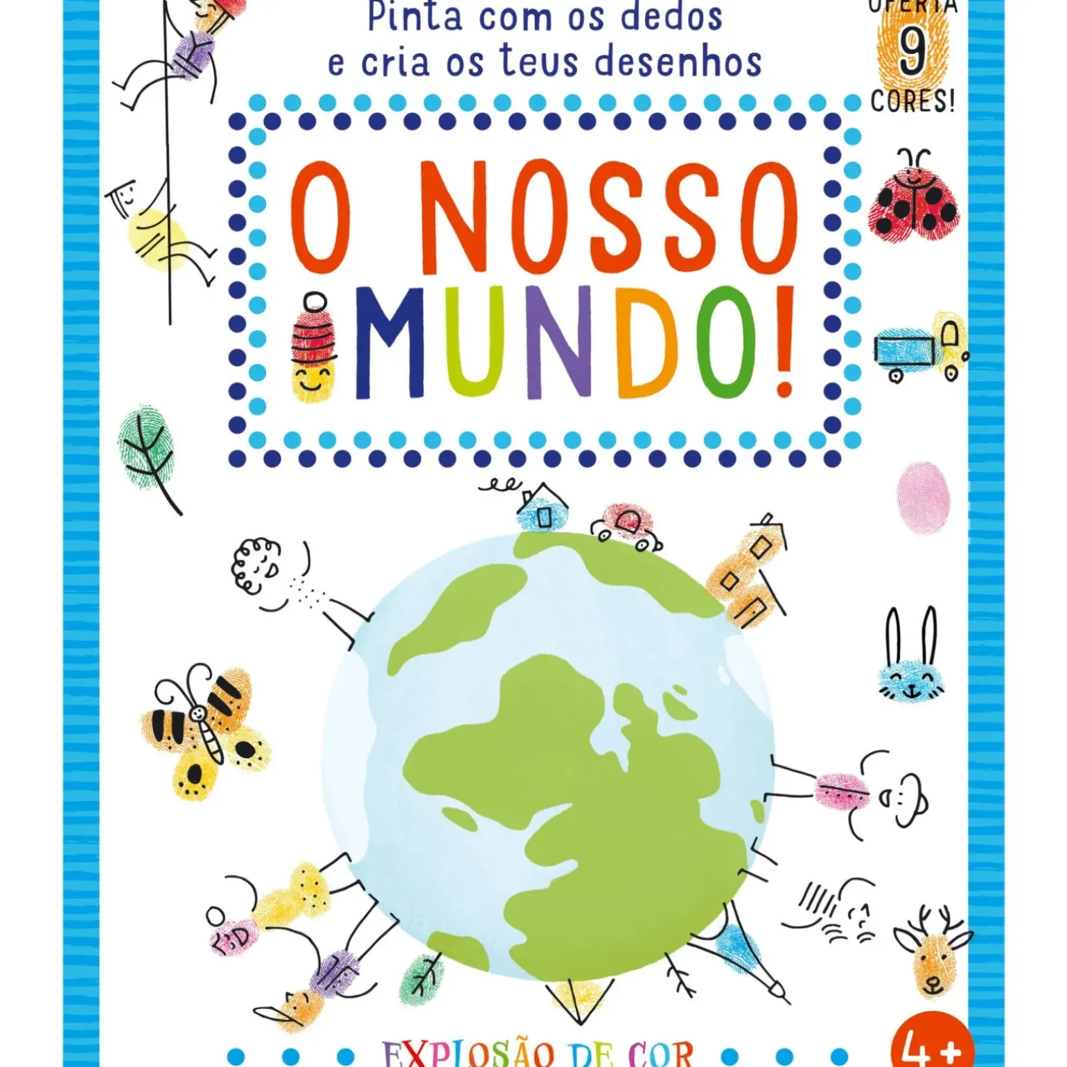Explosão de Cor: o Nosso Mundo! de Elizabeth Golding