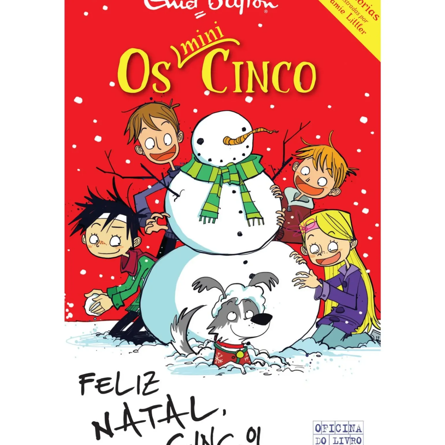 Feliz Natal, Cinco! de Enid Blyton - Os Mini-Cinco N.º 7