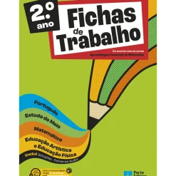 Fichas de Trabalho - 2.º Ano - Fichas de Português, Matemática, Estudo do Meio e Expressões