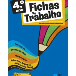 Fichas de Trabalho - 4.º Ano Fichas de Português, Matemática, Estudo do Meio e Expressões