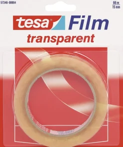 Fita Cola Transparente 66m x 15mm
