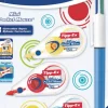 Fita Corret Mini Pocket Mouse+Esferográfica 4Cores