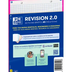 Flashcards 2.0 A5 30 Folhas Fucsia Oxford