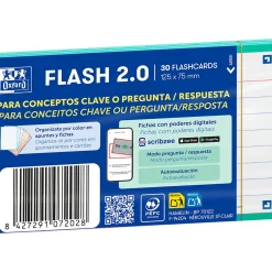 Flashcards 2.0 A7 30 Folhas Icemint Oxford