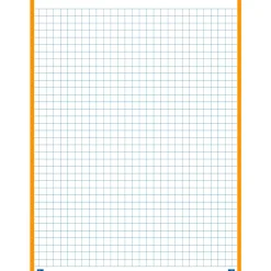 Flashcards 2.0 A5 30 Folhas Quadriculado Laranja Oxford