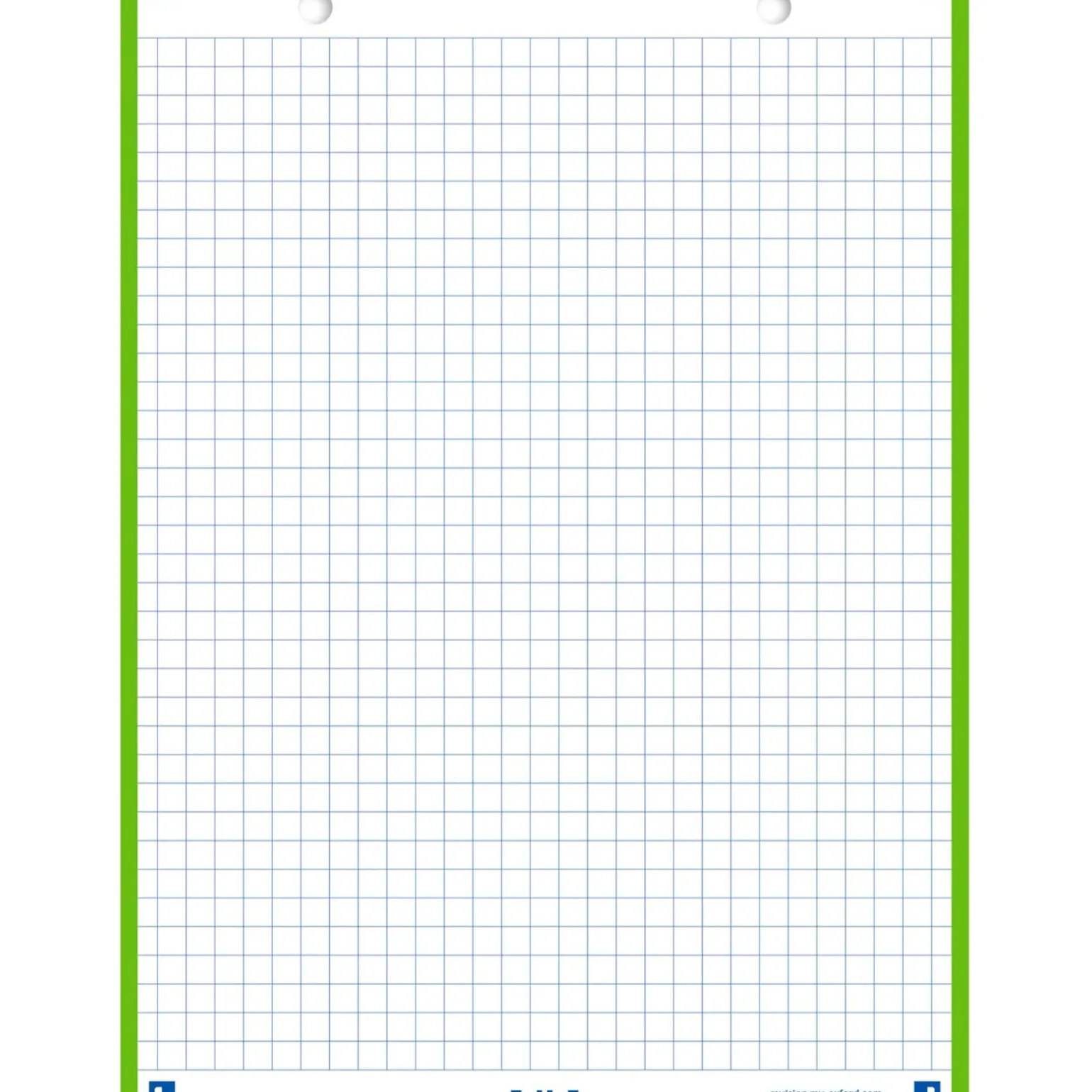Flashcards 2.0 A5 30 Folhas Quadriculado Verde Oxford