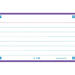 Flashcards 2.0 A7 30 Folhas Roxo Oxford
