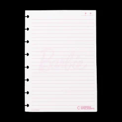 Folhas Pautadas A5 90g Barbie™ Pink para Caderno Inteligente