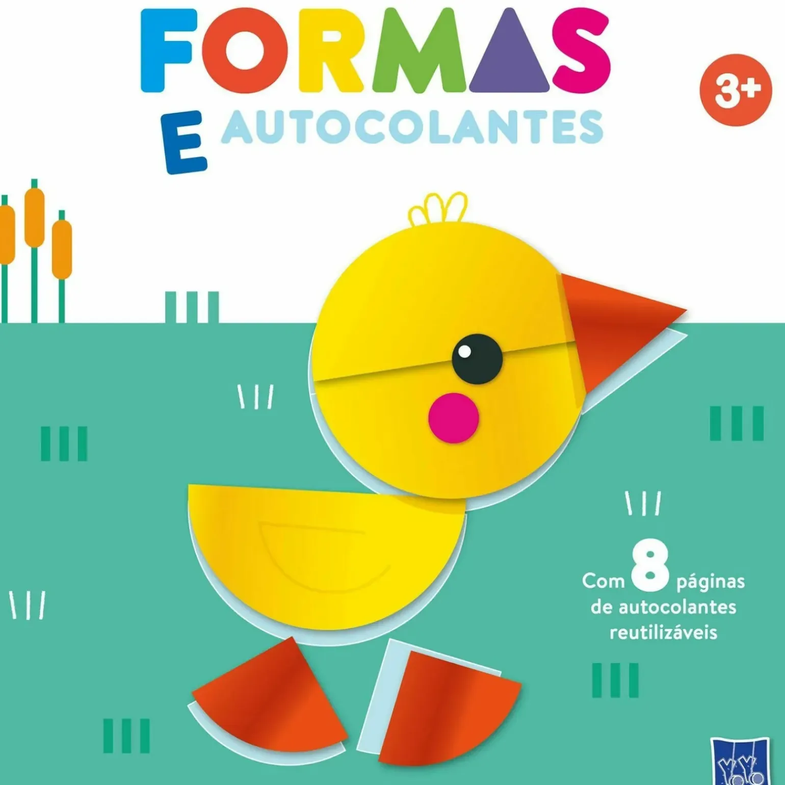 Formas e Autocolantes - Pato 3+
