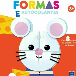 Formas e Autocolantes - Rato 3+