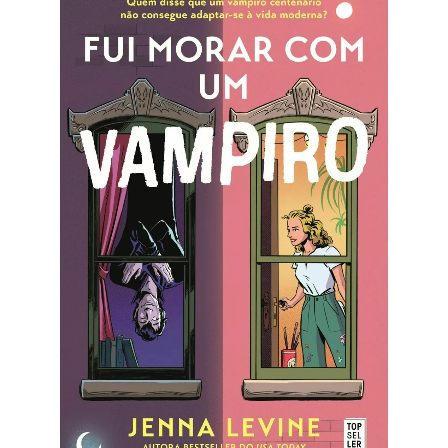 Fui Morar com um Vampiro de Jenna Levine