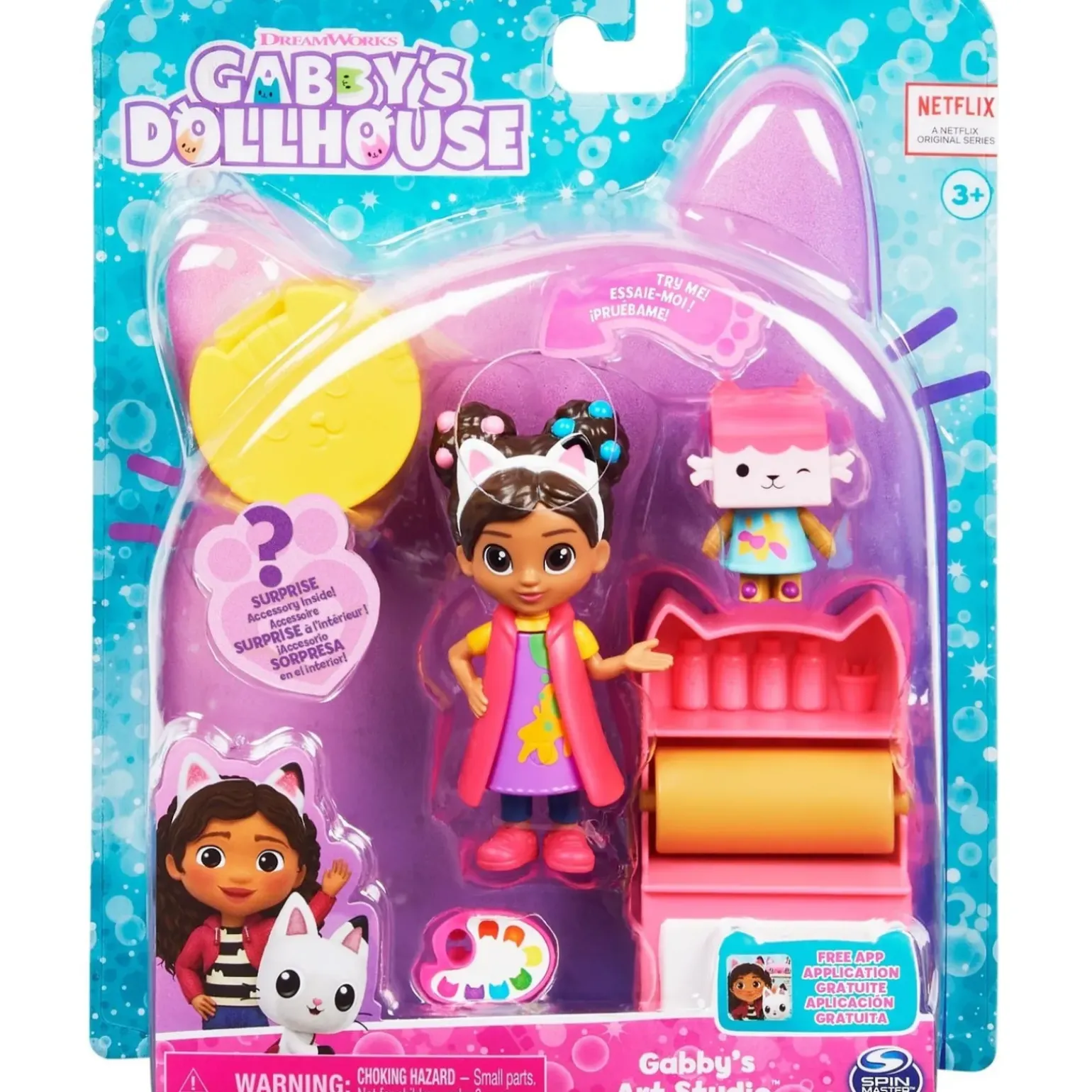 Gabby'S Dollhouse - Pack Figuras Com Acessórios