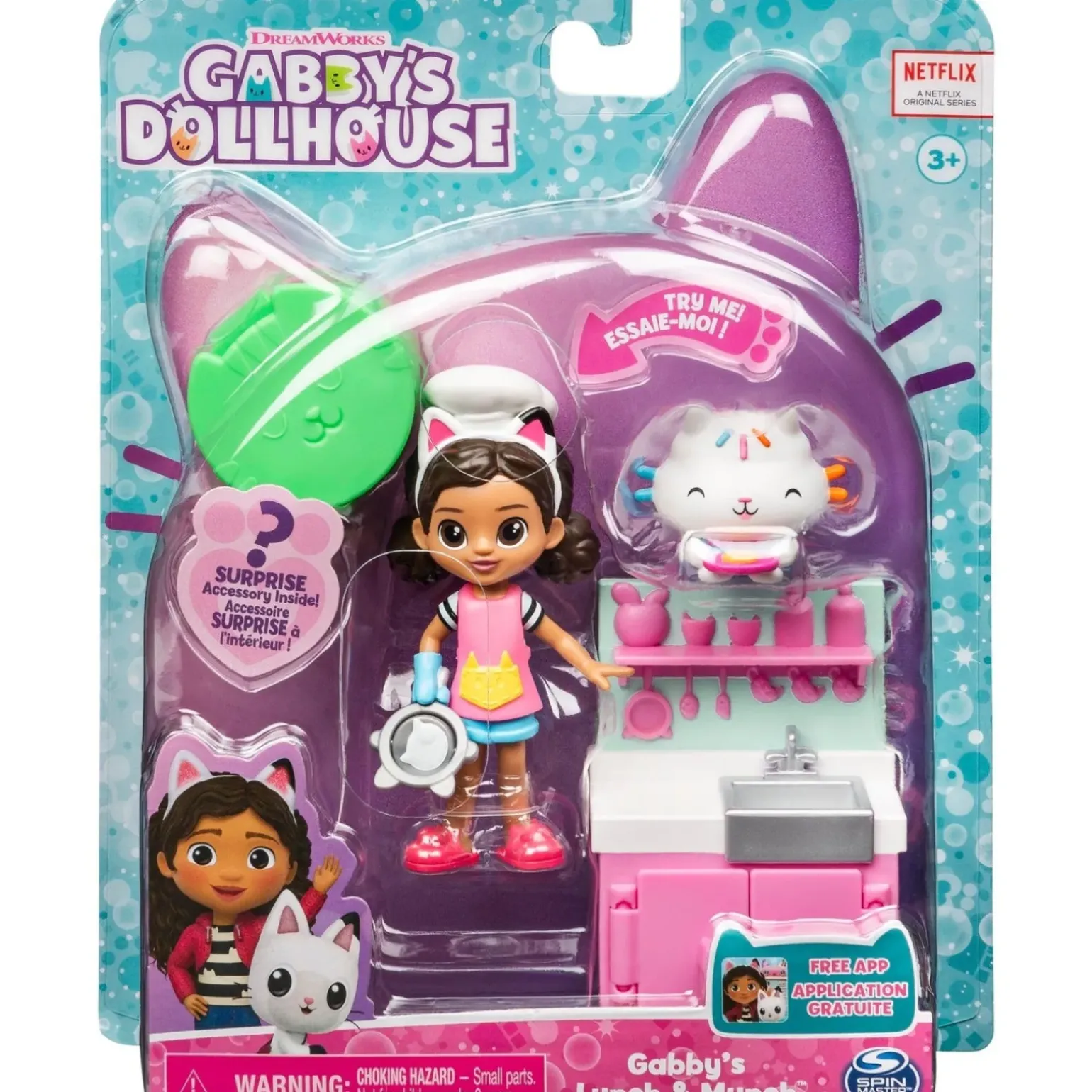Gabby'S Dollhouse - Pack Figuras Com Acessórios