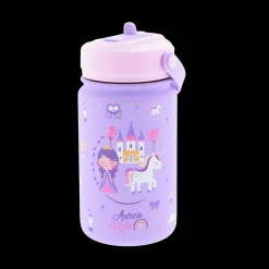 Garrafa Aço 330Ml - Lilás Magic Kingdom