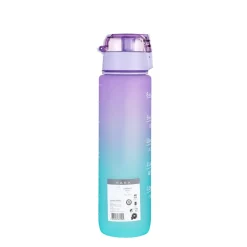 Garrafa Plástico Lilás e Azul 1 Litro