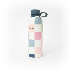 Garrafa Térmica 500Ml - Estampa Xadrez