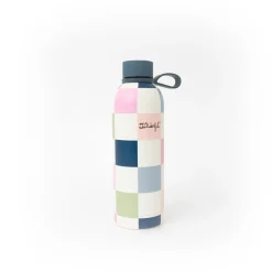 Garrafa Térmica 500Ml - Estampa Xadrez