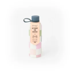 Garrafa Térmica 500Ml - Estampa Xadrez