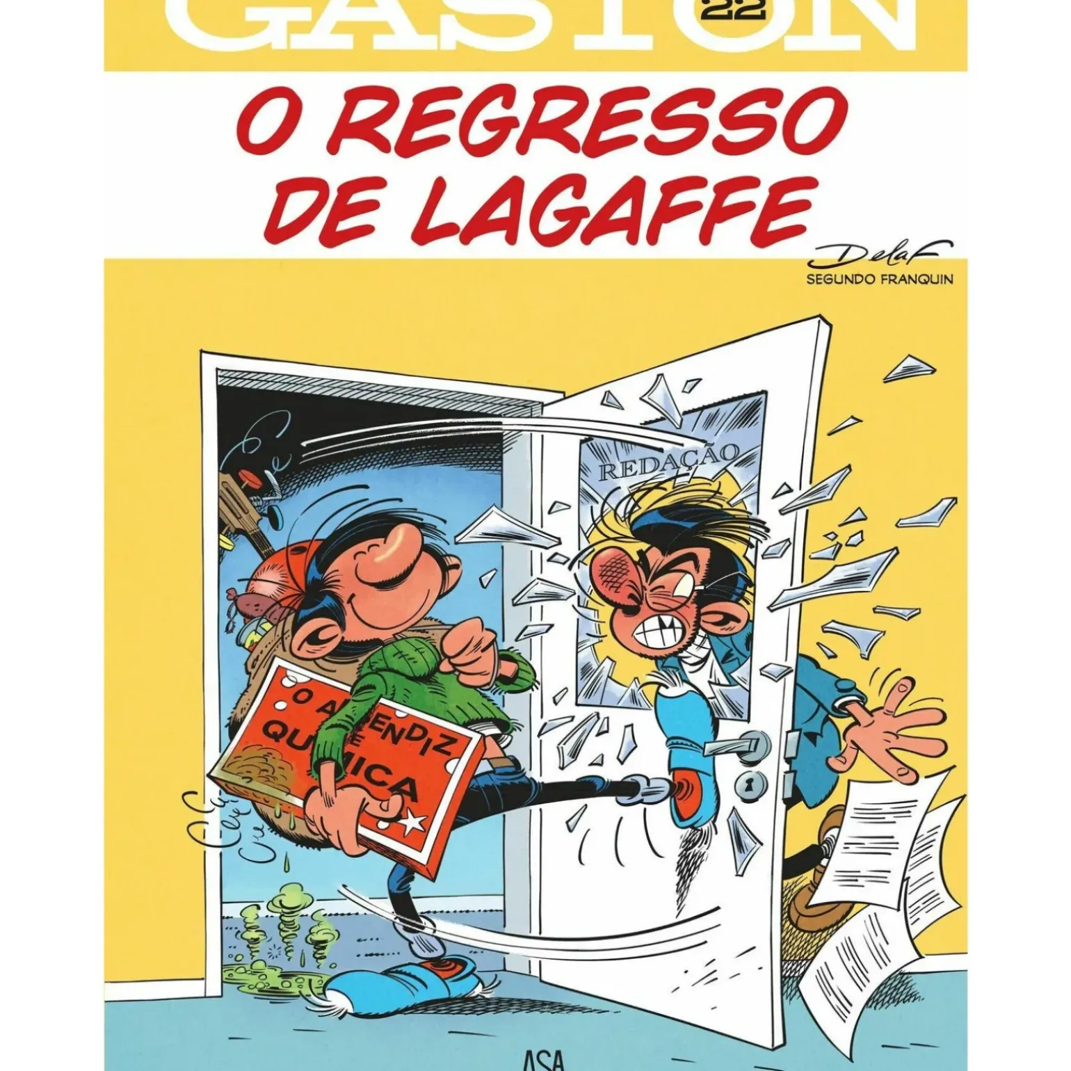 Gaston 22 - o Regresso de Lagaffe de Delaf