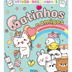 Gatinhos e Amigos - Atividades Kawaii com Autocolantes