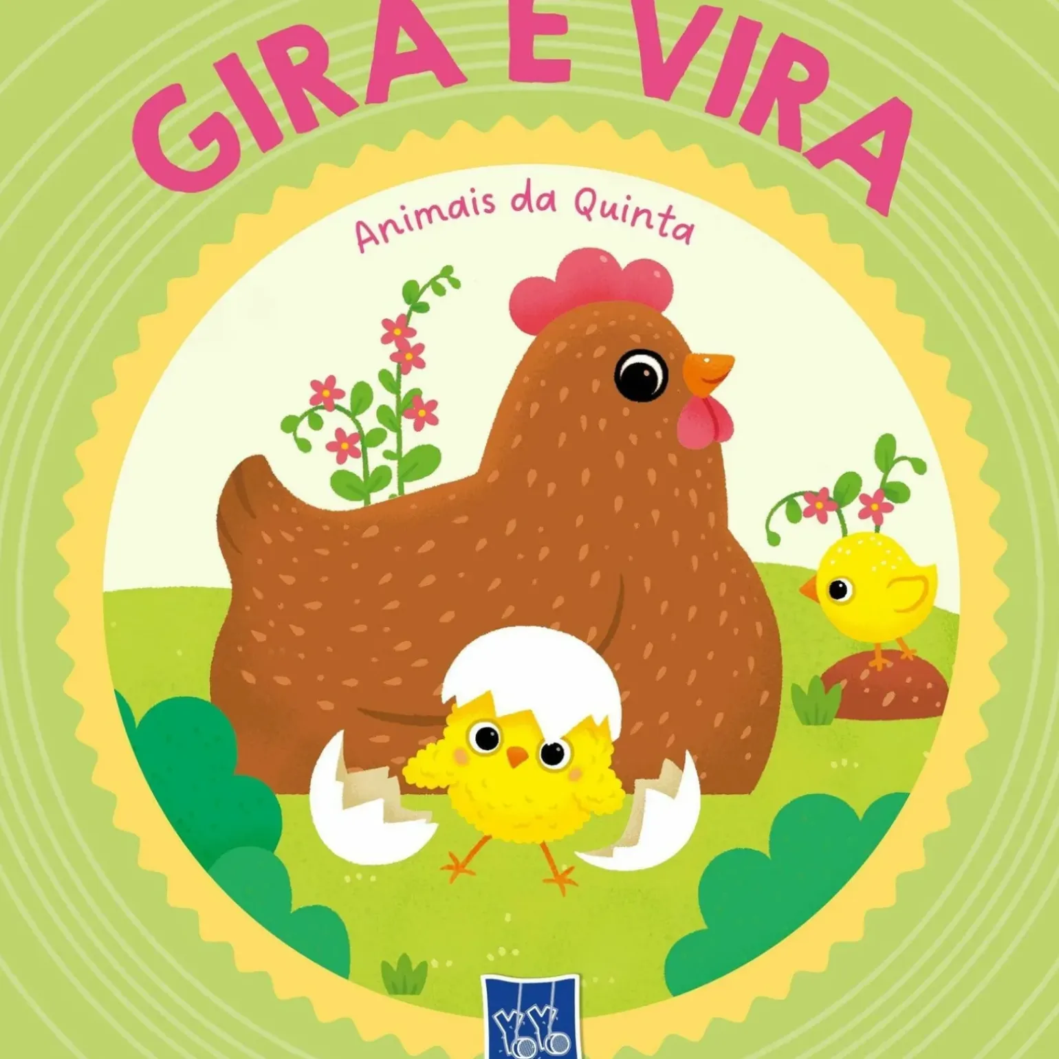 Gira e Vira - Animais da Quinta de YOYO BOOKS