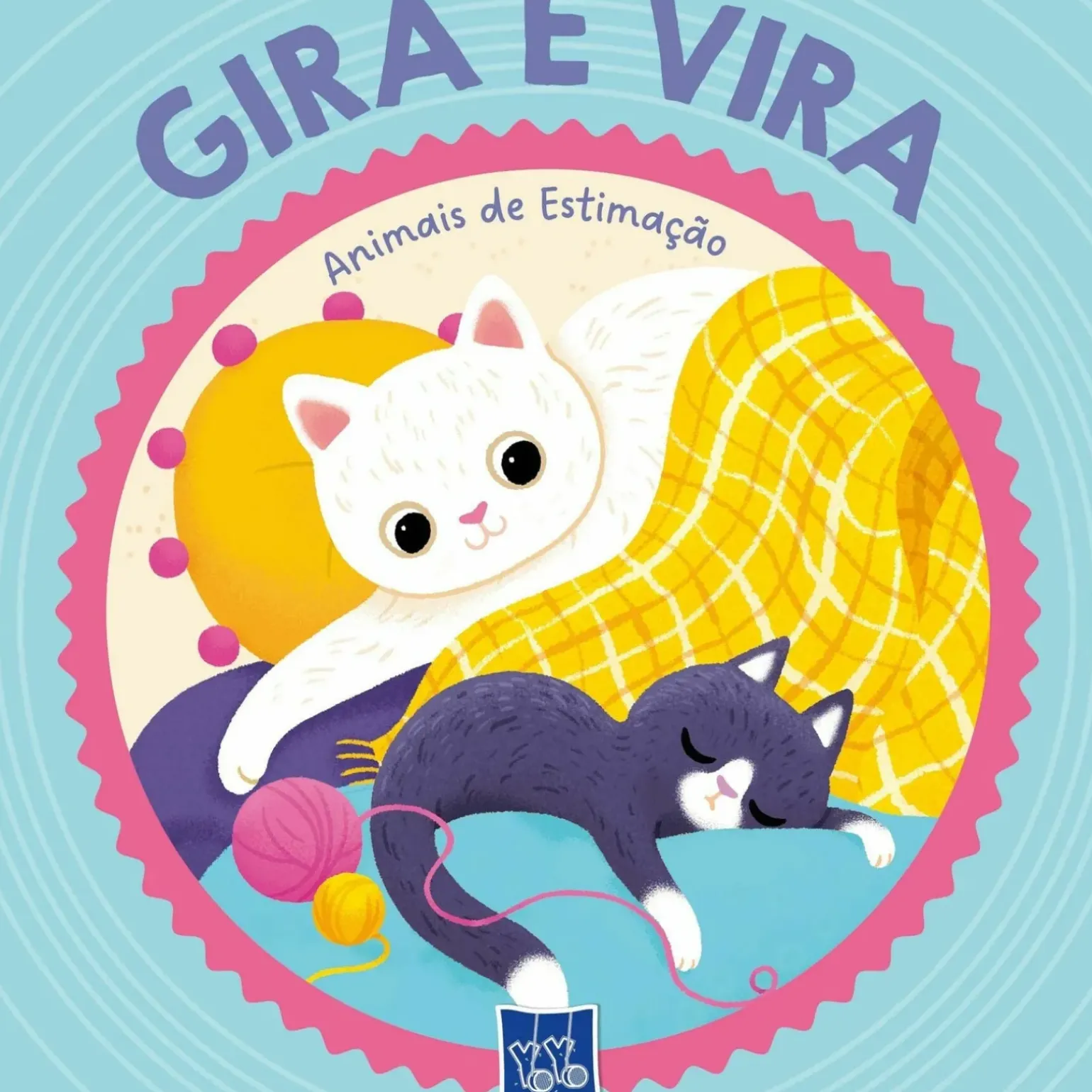 Gira e Vira - Animais de Estimação de YOYO BOOKS