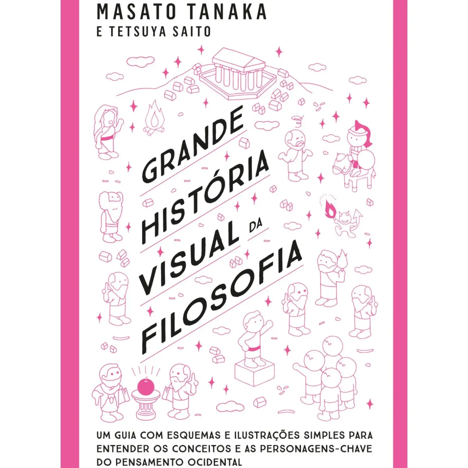 Grande História Visual da Filosofia de Masato Tanaka e Tetsuya Saito