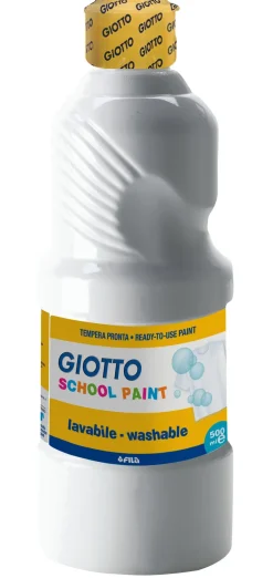Guache Lavável Branco 500ml Giotto