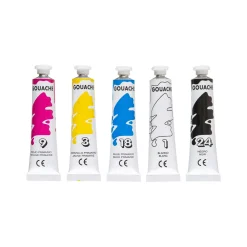 Guache 12ml com 5 unidades Note!