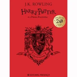 Harry Potter e a Pedra Filosofal 20 Anos - Gryffindor de J. K. Rowling