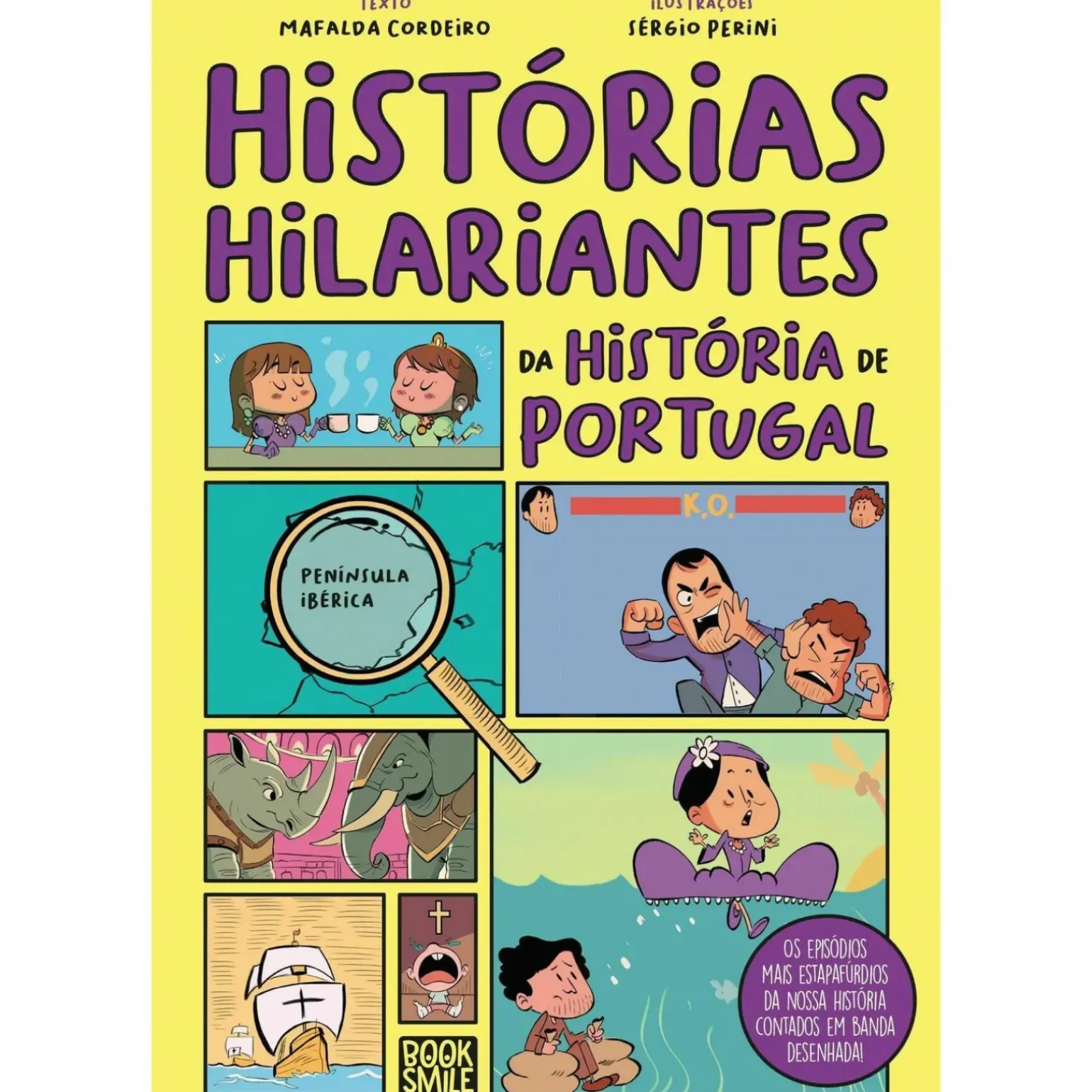 Histórias Hilariantes da História de Portugal de Mafalda Cordeiro
