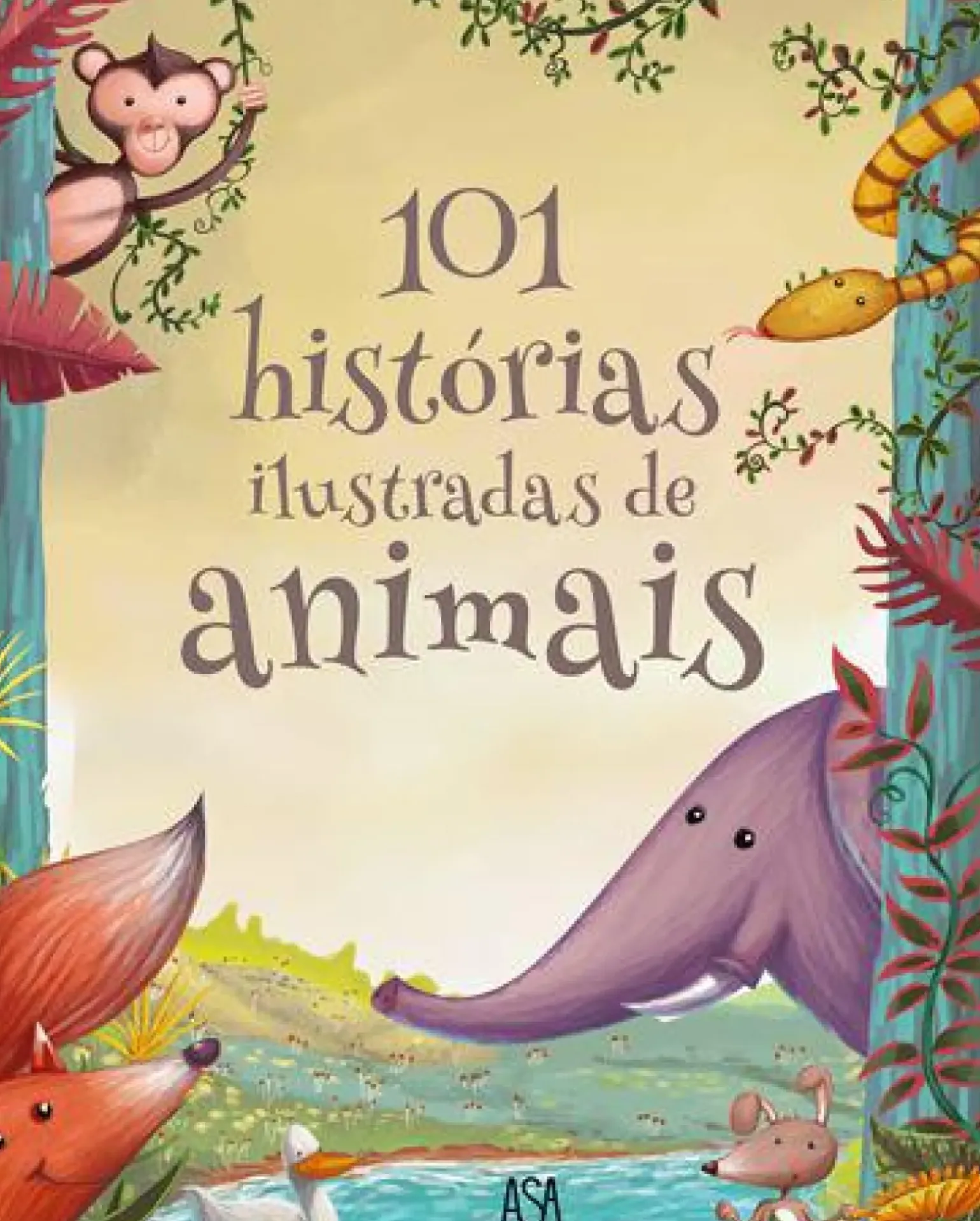 101 Histórias Ilustradas de Animais de Carole Wilkinson
