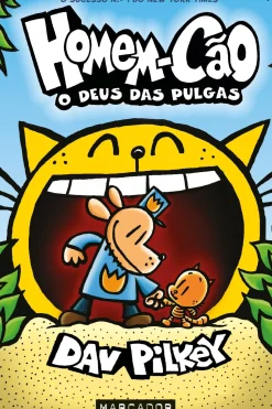 Homem-Cão - o Deus das Pulgas de Dav Pilkey