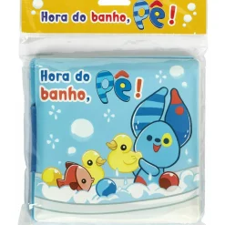 Hora do Banho, Pê! de Cláudia Dias - Um Livro à Prova de Água