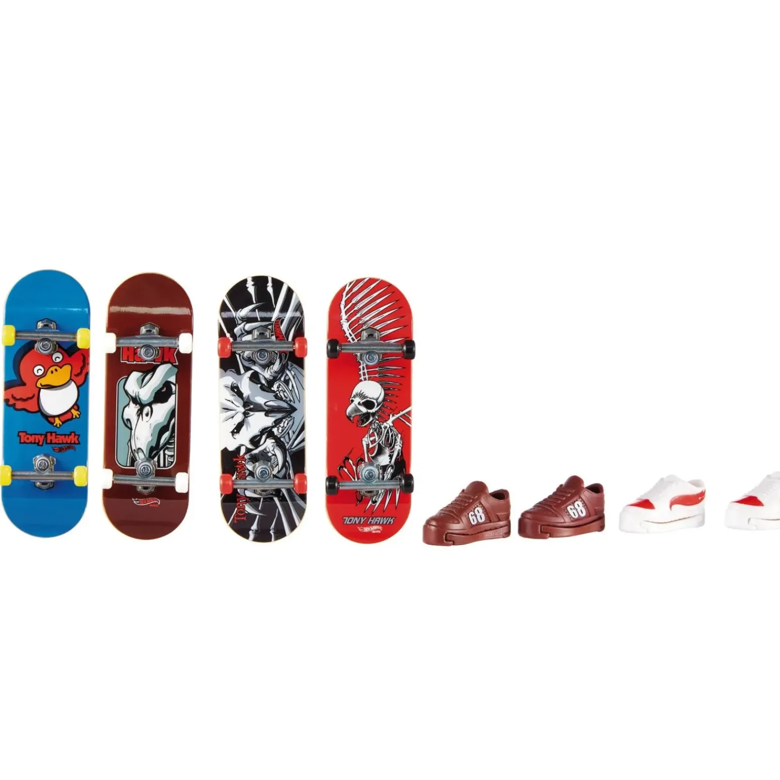 Hot Wheels Pack 4 Skates (artigo sortido)