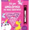 Há um Unicórnio no Meu Labirinto! - Um Livro Escreve e Apaga com Abas