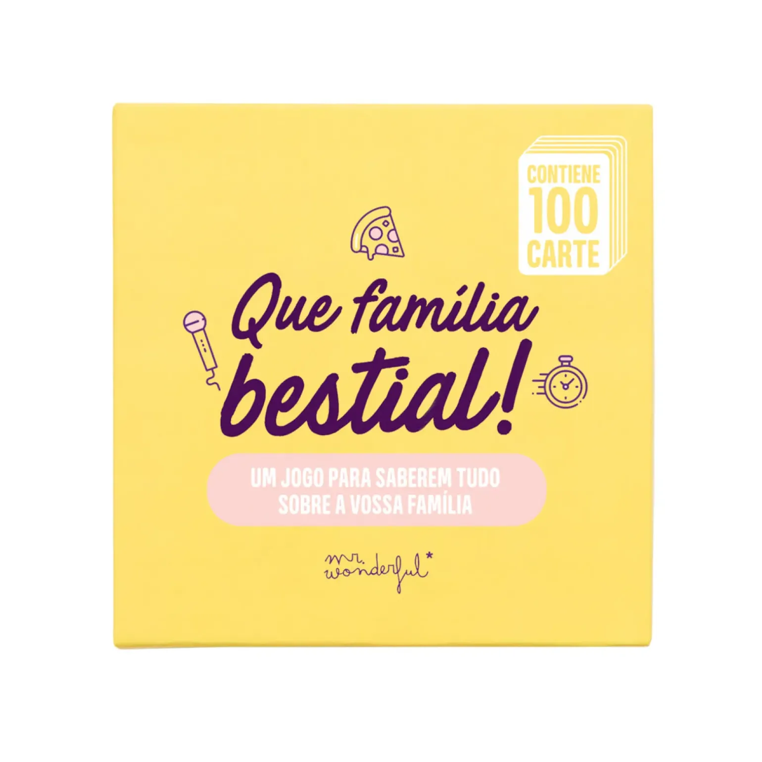 Jogo De Cartas - Que Família Bestial!