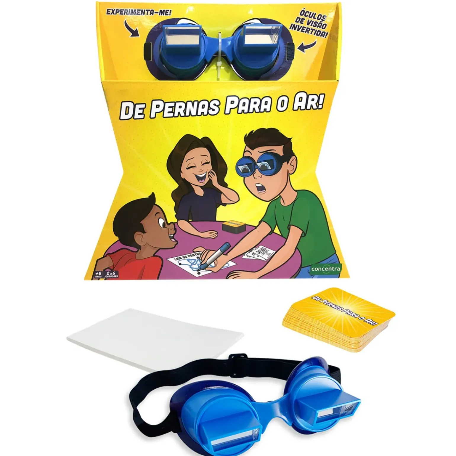 Jogos Concentra - De Pernas Para O Ar!