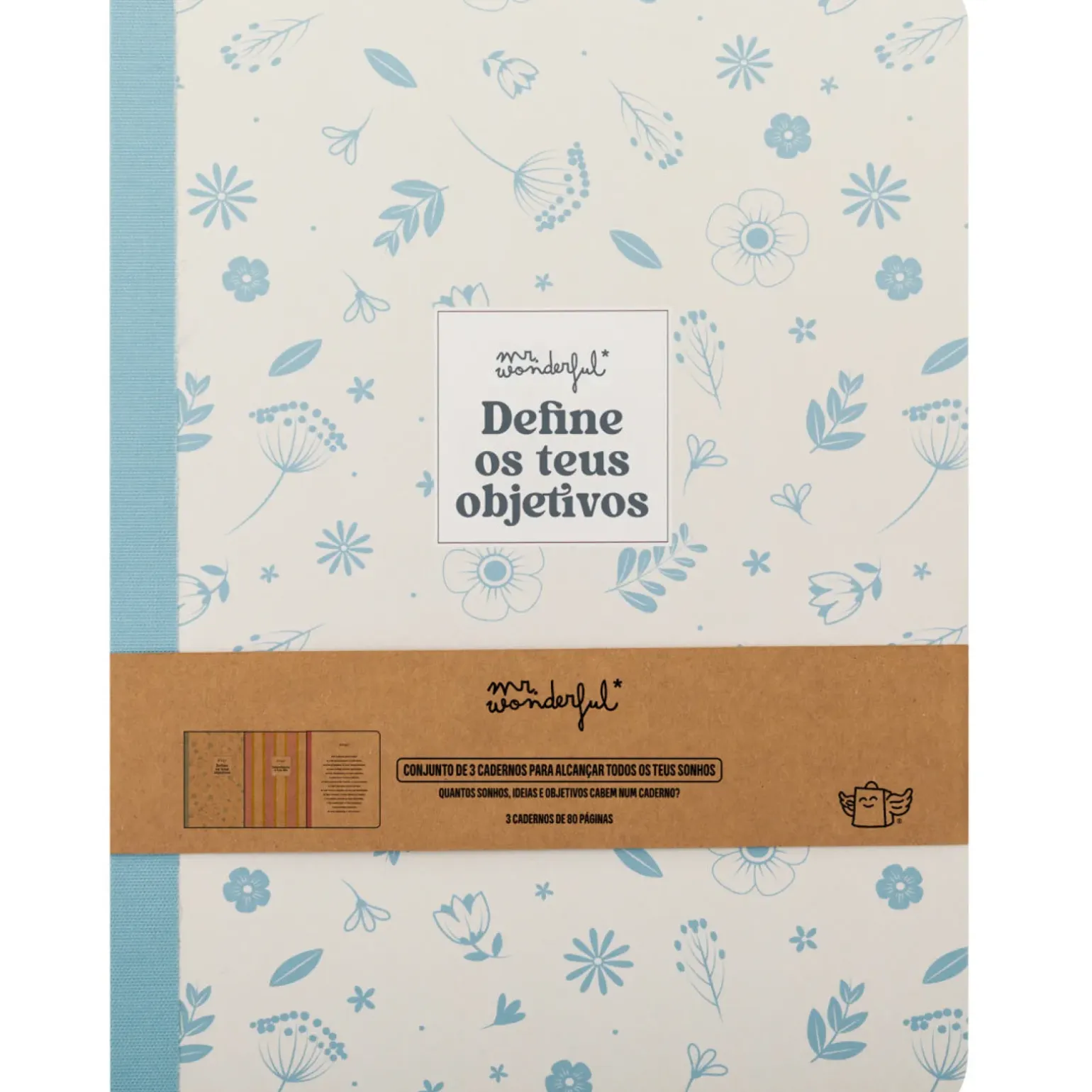 Kit 3 Cadernos A5 - Define Objetivos