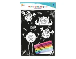 Kit Colorir Velvet Com Canetas Filtro