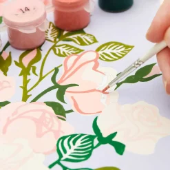 Kit Pintura Por Números - Bouquet Rosas