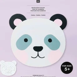 Kit Pintura Por Números - Kids Panda