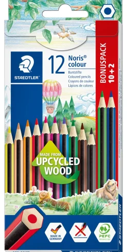Lapis Cor Noris Staedtler 10+2 Unidades
