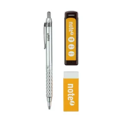 Lapiseira 0.5mm com 12 Minas HB e Borracha