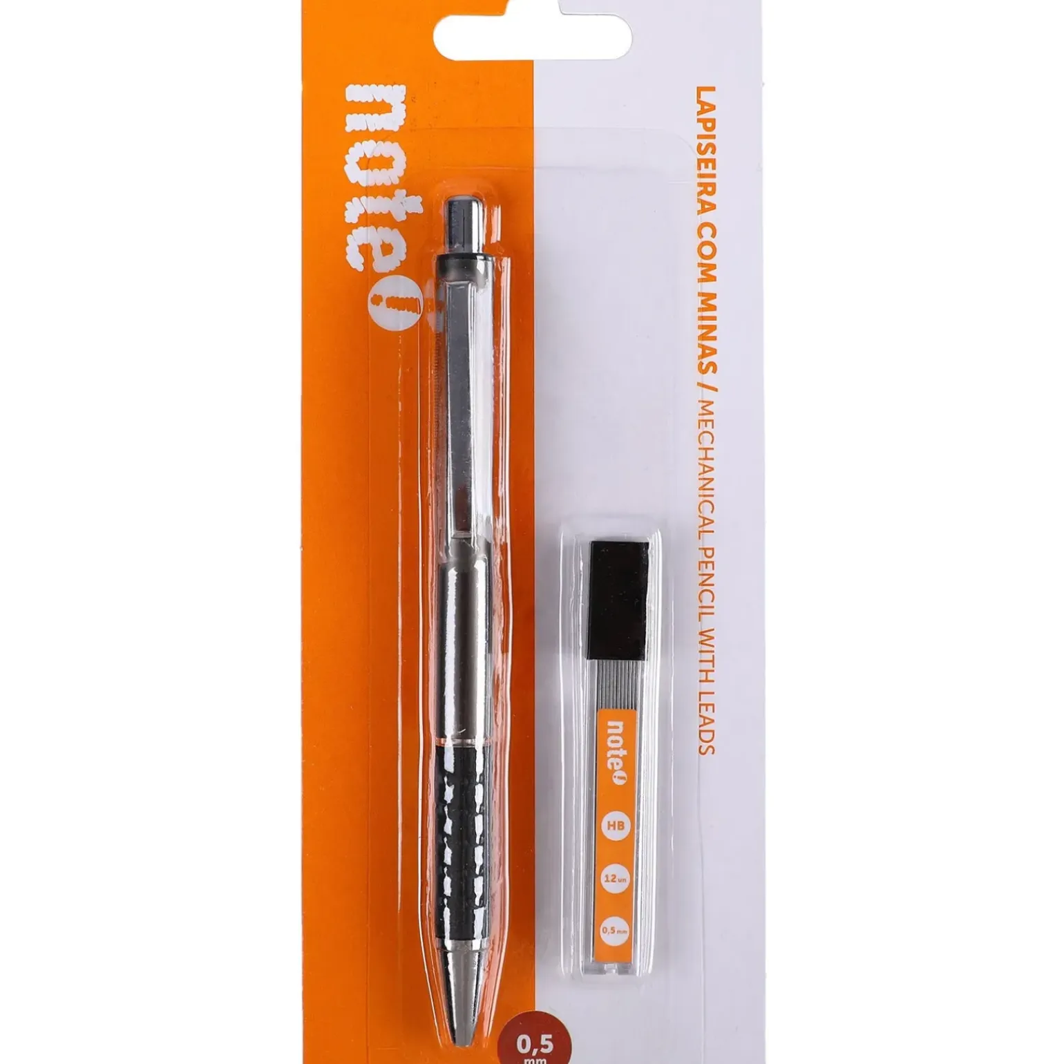 Lapiseira 0.5mm com Minas Note!