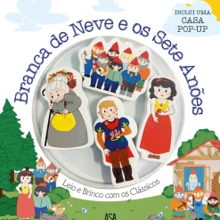 Leio e Brinco com os Clássicos - Branca de Neve e os Sete Anões de Denise Holmberg