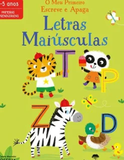 Letras Maiúsculas - O Meu Primeiro Escreve e Apaga