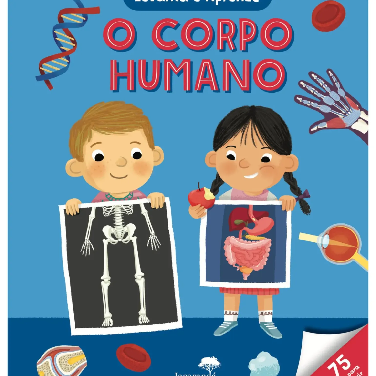 Levanta e Aprende - o Corpo Humano de Tim Cooke e Patrick Corrigan