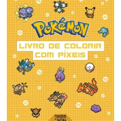 Livro de Colorir com Píxeis de The Pokémon Company